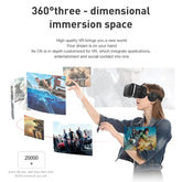 VRPARK VR Headset with Headphones and Bluetooth Remote Controller